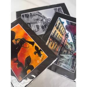 New Orleans ART by Omni Dulin  - Lot of 3 Prints